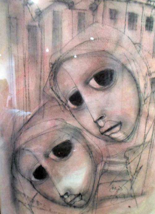 Ben Macala - Two faces - A signature piece!! Bid now